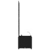 Jardinières de jardin 1 pc Noir 40 x 40 x 142 cm Plastique 