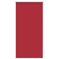 Store enrouleur occultant rouge 40 x 100 cm 