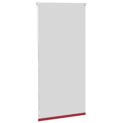 Store enrouleur occultant rouge 40 x 100 cm 
