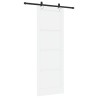 Porte coulissante avec quincaillerie 'ORKDAL'Bois massif en pin blanc 