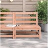 Canapé de jardin sans accoudoirs 70x70x67cm bois massif douglas 
