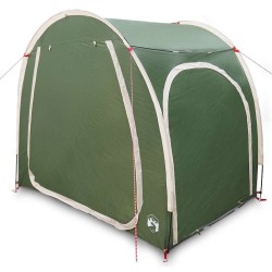 Tente de rangement pour vélos avec toit Vert 218 x 156 x 180 cm 