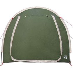 Tente de rangement pour vélos avec toit Vert 218 x 156 x 180 cm 