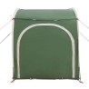 Tente de rangement pour vélos avec toit Vert 218 x 156 x 180 cm 