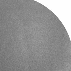 Tapis de sol pour piscine , gris clair, Ø 610 cm, tissu non tissé, rond. 