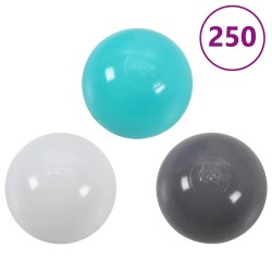 Tente Teepee Gris Menthe Moyen Coton & Plastique 