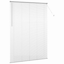 Store de Fenêtre Argenté 155 x 220 cm Aluminium 