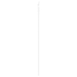 Porte Coulissante avec Matériel Blanc 78x211 cm Bois Massif de Pin 