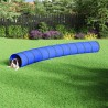 Tunnel pour chien bleu Ø 55x500 cm polyester 