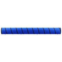 Tunnel pour chien bleu Ø 55x500 cm polyester 
