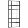 Porte coulissante avec kit de quincaillerie 90x205 cm Verre ESG 