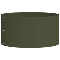 Pot de Plantes Vert Olive Vert olive Plastique Moyen Jardinières 