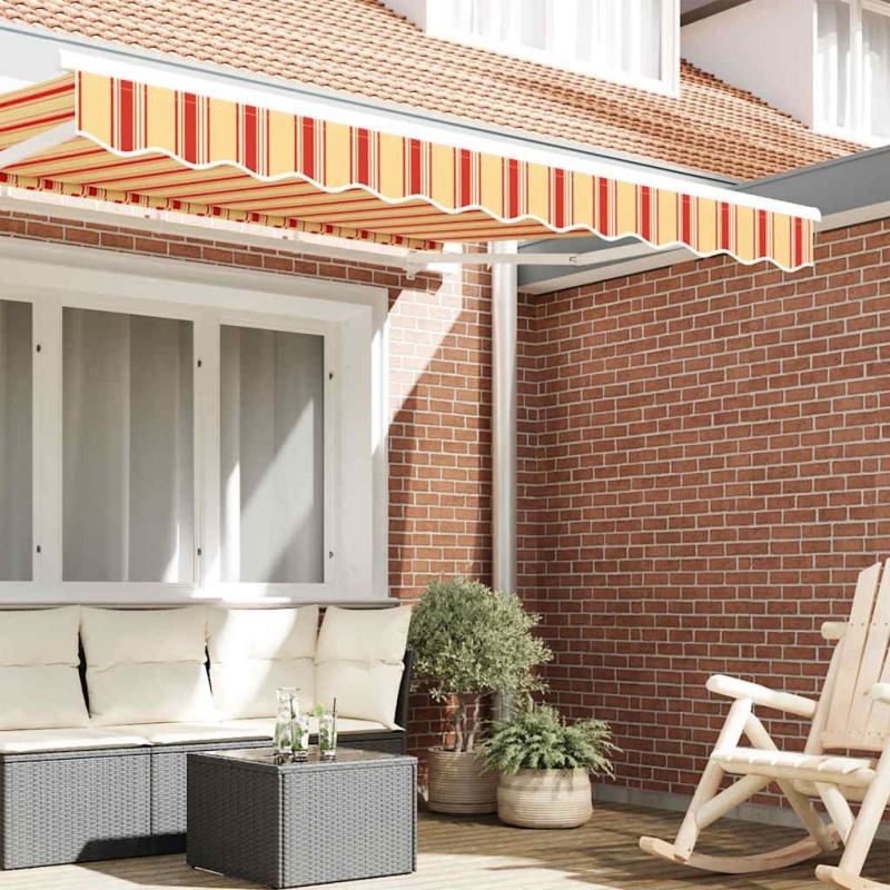 Voile de store pour cadre de 2,5 m, multicolore 2,3x0,2 m 