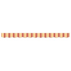 Voile de store pour cadre de 2,5 m, multicolore 2,3x0,2 m 