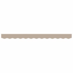 Store de jardin pour cadre de 3,5 m beige 3,3x0,2 m 