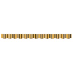 Valence d'auvent pour cadre de 2,5 m multicolore 2,3x0,2 m 