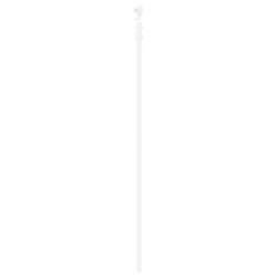 Porte Coulissante avec Quincaillerie Blanche 86x198,5 cm Bois Massif Pin 