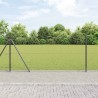 Clôture Hexagonale Grise 1x50 m Acier 