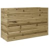 Jardinière 110x40x68,5 cm bois de pin imprégné 