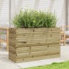 Jardinière 110x40x68,5 cm bois de pin imprégné 