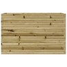 Jardinière 110x40x68,5 cm bois de pin imprégné 