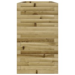 Jardinière 110x40x68,5 cm bois de pin imprégné 
