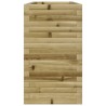 Jardinière 110x40x68,5 cm bois de pin imprégné 