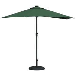 Parasol de jardin Vert 294 x 150 x 223 cm tissu 
