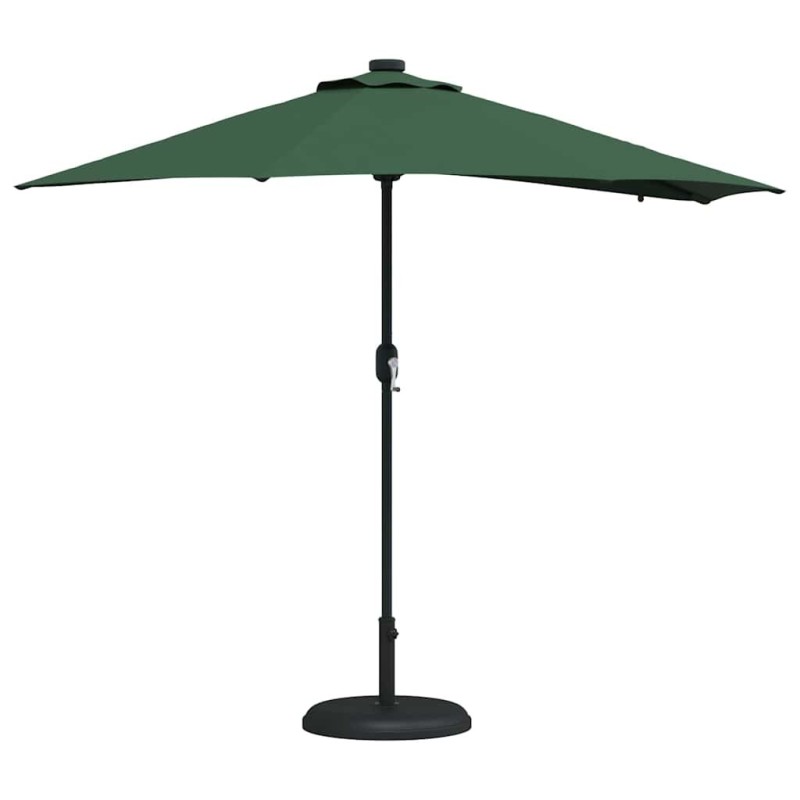Parasol de jardin Vert 294 x 150 x 223 cm tissu 