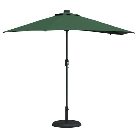 Parasol de jardin Vert 294 x 150 x 223 cm tissu 