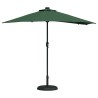 Parasol de jardin Vert 294 x 150 x 223 cm tissu 