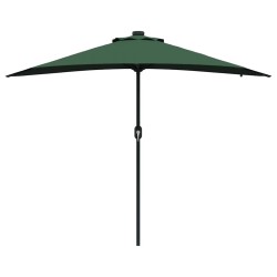 Parasol de jardin Vert 294 x 150 x 223 cm tissu 
