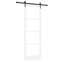 Porte coulissante avec matériel ORKDAL blanche 83x232 cm 