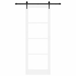 Porte coulissante avec matériel ORKDAL blanche 83x232 cm 