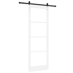 Porte coulissante avec matériel ORKDAL blanche 83x232 cm 