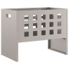 Fire Pit Rectangulaire 50x30x40 cm en Acier Weathering 