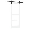 Porte Coulissante avec Kit de Quincaillerie "ORKDAL" Blanche 86x211 cm 