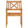 Chaises de jardin 4 pcs 56x55.5x90 cm Bois Massif d'Acacia 