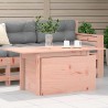 Table de jardin 100x50x75 cm bois massif de douglas 
