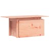 Table de jardin 100x50x75 cm bois massif de douglas 