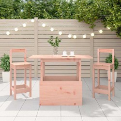 Table de jardin 100x50x75 cm bois massif de douglas 