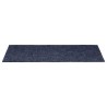 Tapis d'escalier autocollants 30 pièces 60 x 25 cm Gris Bleu Rectangulaire 