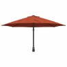 Parasol mural terracotta 250 cm 