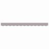 Auvent de 2,5 m Gris clair 2,3 x 0,2 m 