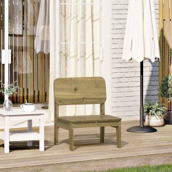 Chaise de jardin 60x52,5x72 cm bois de pin imprégné 