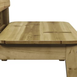 Chaise de jardin 60x52,5x72 cm bois de pin imprégné 