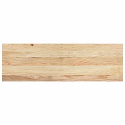 Marches d'escalier 2 pcs non traité bois de chêne massif 