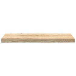 Marches d'escalier 2 pcs non traité bois de chêne massif 