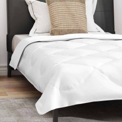 Duvet toutes saisons Blanc 155 x 200 cm Microfibre 