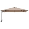 Parasol de Jardin Mural Taupe 247 cm 